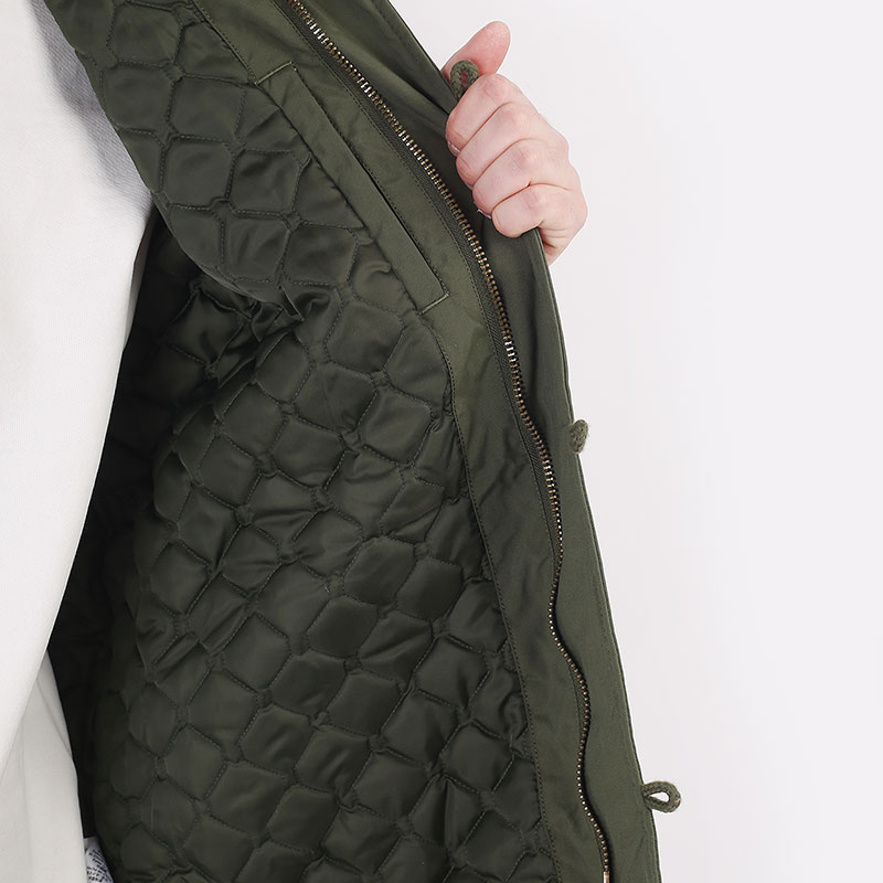 Мужская куртка Alpha Industries Deck Jacket (MJD51500C1 dark green)  - цена, описание, фото 9